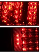 Xtune OEM Left Driver Side LED Tail Lights With Red Clear Lens Chrysler Town & Country 2011-2015                                     - ALT-JH-CHRTC11-OE-L - Image 7