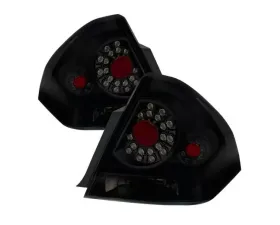 Xtune LED Tail Lights With Black Smoked Lens Chevrolet Impala 2006-2016