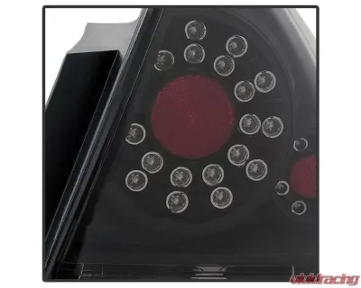 Xtune LED Tail Lights With Black Smoked Lens Chevrolet Impala 2006-2016 - ALT-JH-CIM06-LED-BSM