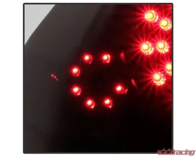 Xtune LED Tail Lights With Black Smoked Lens Chevrolet Impala 2006-2016 - ALT-JH-CIM06-LED-BSM