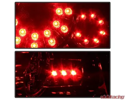 Xtune LED Tail Lights With Black Smoked Lens Chevrolet Impala 2006-2016 - ALT-JH-CIM06-LED-BSM