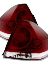 Xtune OE Tail Lights With Red Smoked Lens Chevrolet Impala 2006-2016                                     - ALT-JH-CIM06-OE-RSM - Image 5