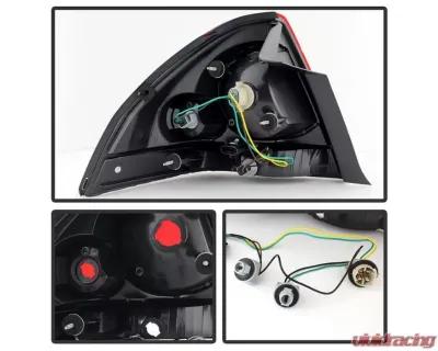 Xtune OE Tail Lights With Red Smoked Lens Chevrolet Impala 2006-2016 - ALT-JH-CIM06-OE-RSM