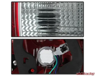 Xtune OE Outer Left Driver Side Factory Style LED Tail Lights Chevrolet Malibu 2013-2015 - ALT-JH-CM13-LED-OE-OL