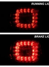 Xtune OE Outer Left Driver Side Factory Style LED Tail Lights Chevrolet Malibu 2013-2015                                     - ALT-JH-CM13-LED-OE-OL - Image 9