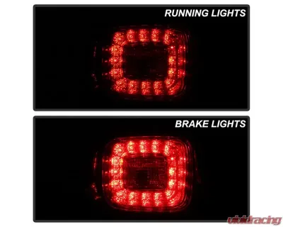 Xtune OE Outer Left Driver Side Factory Style LED Tail Lights Chevrolet Malibu 2013-2015 - ALT-JH-CM13-LED-OE-OL