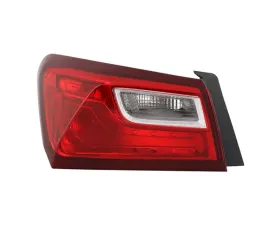 Xtune OE Outer Left Driver Side Tail Lights Chevrolet Malibu 2016-2018