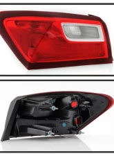 Xtune OE Outer Left Driver Side Tail Lights Chevrolet Malibu 2016-2018                                     - ALT-JH-CM16-OE-OL - Image 2