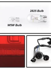 Xtune OE Outer Left Driver Side Tail Lights Chevrolet Malibu 2016-2018                                     - ALT-JH-CM16-OE-OL - Image 5