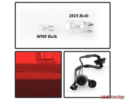 Xtune OE Outer Left Driver Side Tail Lights Chevrolet Malibu 2016-2018 - ALT-JH-CM16-OE-OL