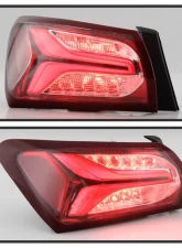 Xtune OE Outer Left Driver Side LED Tail Light Chevrolet Malibu 2019-2021                                     - ALT-JH-CM19-LED-OE-OL - Image 6