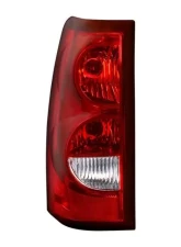Xtune Factory Style Driver Side Tail Lights With Red Clear Lens Chevrolet Silverado 2003-2007                                     - ALT-JH-CS03-OE-L - Image 6