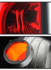 Xtune Factory Style Driver Side Tail Lights With Red Clear Lens Chevrolet Silverado 2003-2007                                     - ALT-JH-CS03-OE-L - Image 3
