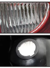 Xtune Factory Style Driver Side Tail Lights With Red Clear Lens Chevrolet Silverado 2003-2007                                     - ALT-JH-CS03-OE-L - Image 4