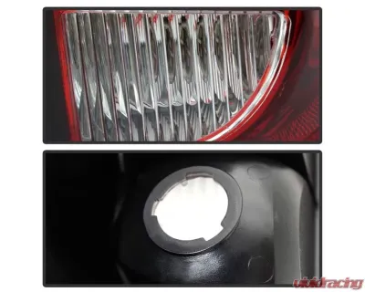 Xtune Factory Style Driver Side Tail Lights With Red Clear Lens Chevrolet Silverado 2003-2007 - ALT-JH-CS03-OE-L