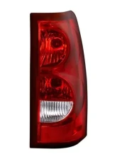 Xtune Factory Style Passenger Side Tail Lights With Red Clear Lens Chevrolet Silverado 2003-2007                                     - ALT-JH-CS03-OE-R - Image 6