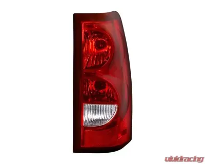 Xtune Factory Style Passenger Side Tail Lights With Red Clear Lens Chevrolet Silverado 2003-2007 - ALT-JH-CS03-OE-R