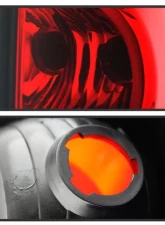 Xtune Factory Style Passenger Side Tail Lights With Red Clear Lens Chevrolet Silverado 2003-2007                                     - ALT-JH-CS03-OE-R - Image 3