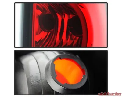 Xtune Factory Style Passenger Side Tail Lights With Red Clear Lens Chevrolet Silverado 2003-2007 - ALT-JH-CS03-OE-R