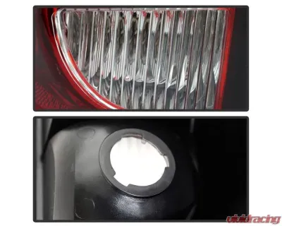 Xtune Factory Style Passenger Side Tail Lights With Red Clear Lens Chevrolet Silverado 2003-2007 - ALT-JH-CS03-OE-R
