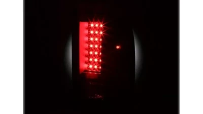 Xtune LED Tail Lights With Black Lens Chevrolet Silverado | GMC Sierra 2007-2014                                     - ALT-JH-CS07-LED-BK - Image 7