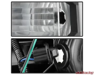 Xtune LED Tail Lights With Black Lens Chevrolet Silverado | GMC Sierra 2014-2019 - ALT-JH-CS14-LED-BK