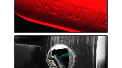 Xtune LED Tail Lights With Red Clear Lens Chevrolet Silverado | GMC Sierra 2014-2019                                     - ALT-JH-CS14-LED-RC - Image 4