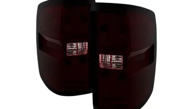 Xtune OEM Style Tail Lights With Dark Smoked Lens Chevrolet Silverado | GMC Sierra 2014-2019                                     - ALT-JH-CS14-OE-RSM - Image 5