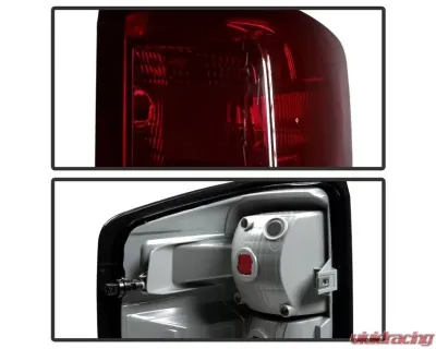 Xtune OEM Style Tail Lights With Dark Smoked Lens Chevrolet Silverado | GMC Sierra 2014-2019 - ALT-JH-CS14-OE-RSM