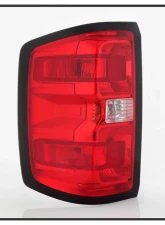 Xtune OEM Left Driver Side Tail Lights Chevrolet Silverado 2014-2019                                     - ALT-JH-CS14-WIRE-L - Image 2