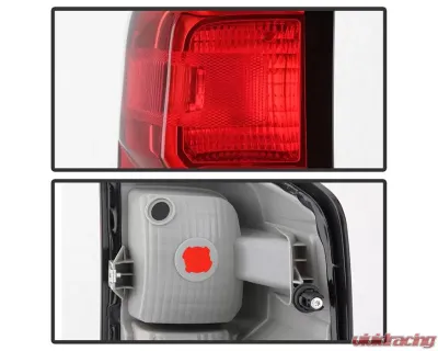 Xtune OEM Left Driver Side Tail Lights Chevrolet Silverado 2014-2019 - ALT-JH-CS14-WIRE-L
