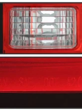 Xtune Factory Style Tail Lights With Red Clear Lens Chevrolet Silverado 2014-2019                                     - ALT-JH-CS14-WIRE-RC - Image 6