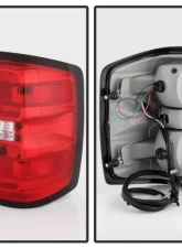 Xtune OEM Left Driver Side Tail Lights Chevrolet Silverado | GMC Sierra 2016-2019                                     - ALT-JH-CS16-OE-L - Image 2
