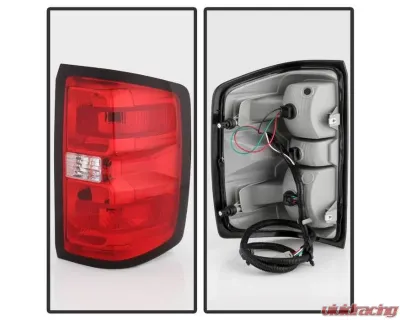 Xtune OEM Left Driver Side Tail Lights Chevrolet Silverado | GMC Sierra 2016-2019 - ALT-JH-CS16-OE-L