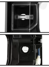 Xtune Halogen Model Light Bar LED Tail Lights With Black Lens Chevrolet Silverado 2019-2020                                     - ALT-JH-CS19HAL-BK - Image 4