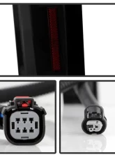 Xtune Halogen Model Light Bar LED Tail Lights With Black Smoked Lens Chevrolet Silverado 2019-2020                                     - ALT-JH-CS19HAL-BSM - Image 6