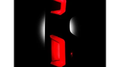 Xtune Halogen Model Light Bar LED Tail Lights With Red Smoked Lens Chevrolet Silverado 2019-2020                                     - ALT-JH-CS19HAL-RSM - Image 8