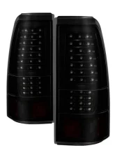 Xtune LED Tail Lights With Black Smoked Lens Chevrolet Silverado 2003-2007                                     - ALT-JH-CSIL03-LED-BSM - Image 10