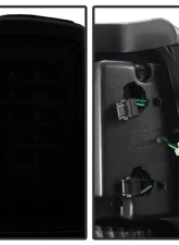 Xtune LED Tail Lights With Black Smoked Lens Chevrolet Silverado 2003-2007                                     - ALT-JH-CSIL03-LED-BSM - Image 3