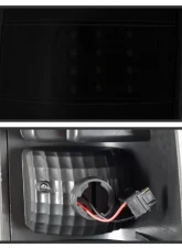 Xtune LED Tail Lights With Black Smoked Lens Chevrolet Silverado 2003-2007                                     - ALT-JH-CSIL03-LED-BSM - Image 4