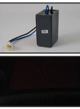 Xtune LED Tail Lights With Black Smoked Lens Chevrolet Silverado 2003-2007                                     - ALT-JH-CSIL03-LED-BSM - Image 6