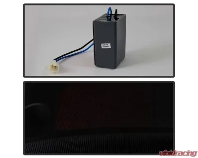 Xtune LED Tail Lights With Black Smoked Lens Chevrolet Silverado 2003-2007 - ALT-JH-CSIL03-LED-BSM