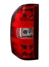 Xtune OEM Left Driver Side Tail Lights Chevrolet Silverado | GMC Sierra 3500HD 2007-2014                                     - ALT-JH-CSIL07-OE-L - Image 6