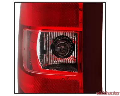 Xtune OEM Left Driver Side Tail Lights Chevrolet Silverado | GMC Sierra 3500HD 2007-2014 - ALT-JH-CSIL07-OE-L