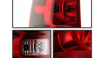 Xtune OEM Left Driver Side Tail Lights Chevrolet Suburban | Tahoe 2007-2013                                     - ALT-JH-CSUB07-OE-L - Image 2