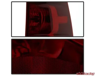 Xtune OEM Style Tail Lights With Red Smoked Lens Chevrolet Suburban | Tahoe 2007-2013 - ALT-JH-CSUB07-OE-RSM