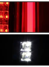 Xtune Escalade Style LED Tail Lights With Black Lens Chevrolet Suburban | Tahoe 2015-2019                                     - ALT-JH-CSUB15-2IN1LED-BK - Image 8