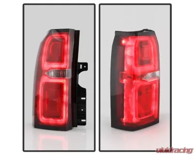 Xtune Left OE Driver Side Tail Light Chevrolet Suburban | Tahoe 2015-2019 - ALT-JH-CSUB15-LED-OE-L