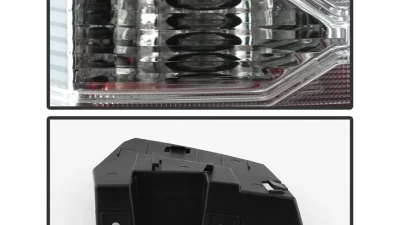 Xtune LED Tail Lights With Red Clear Lens Chevrolet Suburban | Tahoe 2015-2019                                     - ALT-JH-CSUB15-LED-RC - Image 4