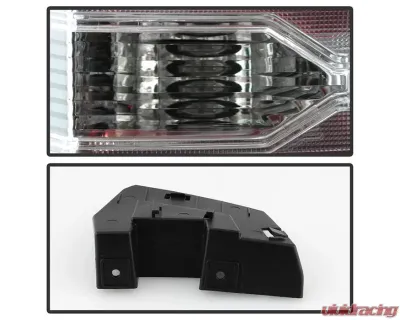 Xtune LED Tail Lights With Red Clear Lens Chevrolet Suburban | Tahoe 2015-2019 - ALT-JH-CSUB15-LED-RC